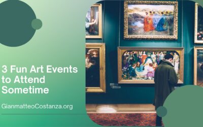 3 Fun Art Events to Attend Sometime